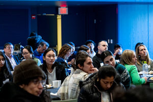 Audience at the Young Alumni Impact Award Ceremony.