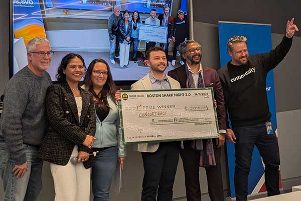 Image for Chemical Engineering PhD Student Wins First at Shark Night 2.0